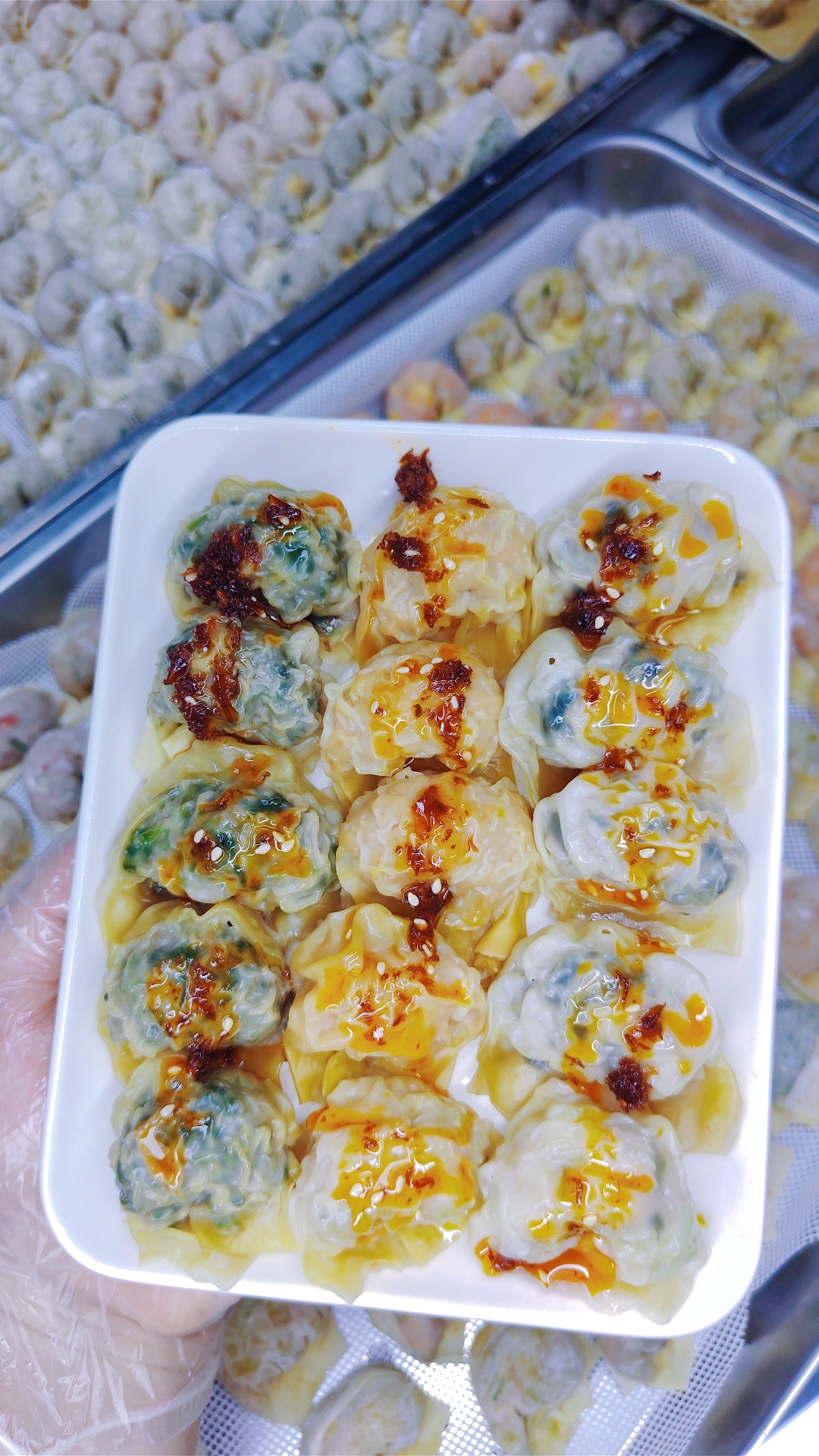 纸皮蒸饺技术-阿紫姑娘的小吃配方库