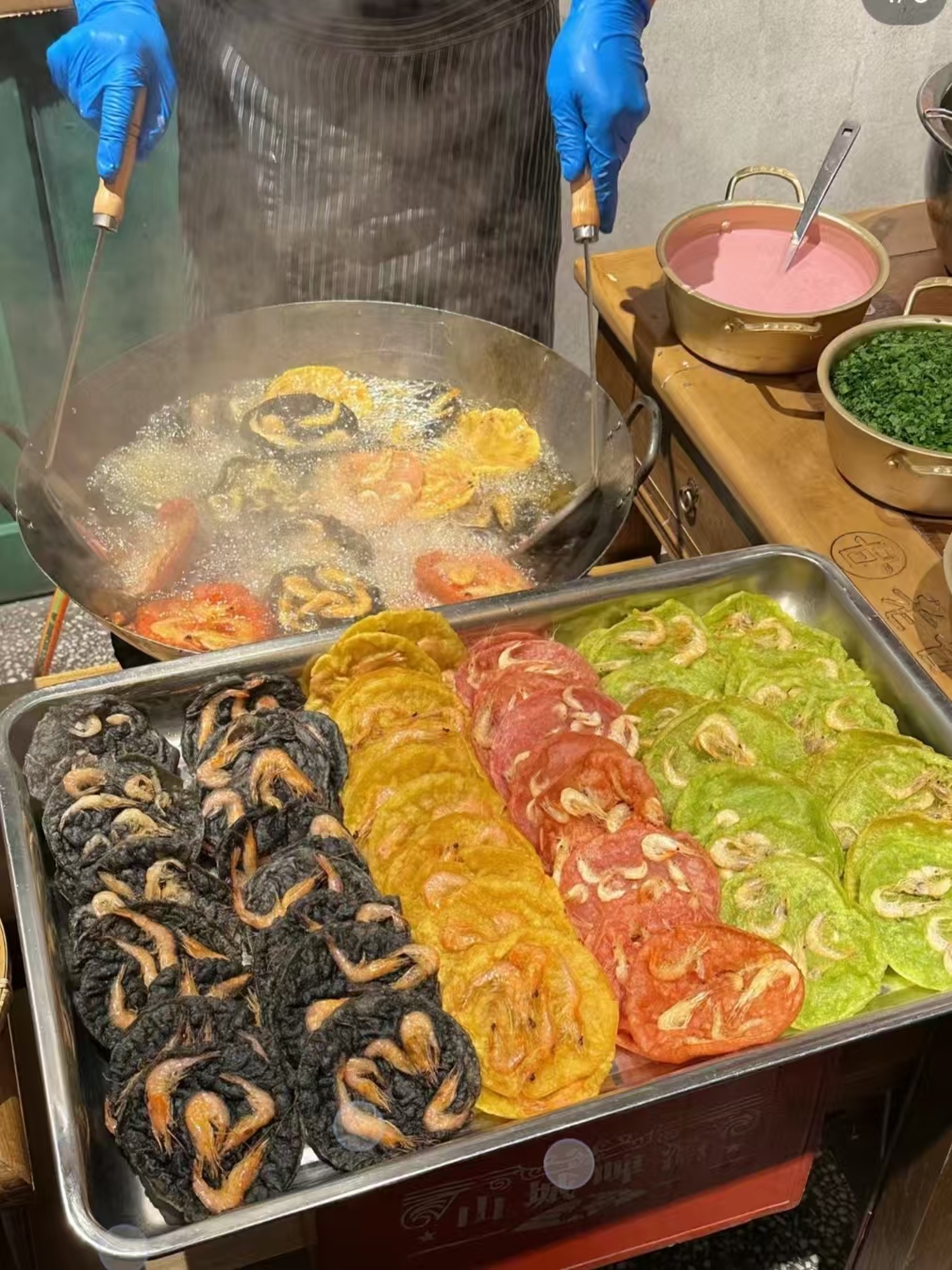 炸虾饼配方-阿紫姑娘