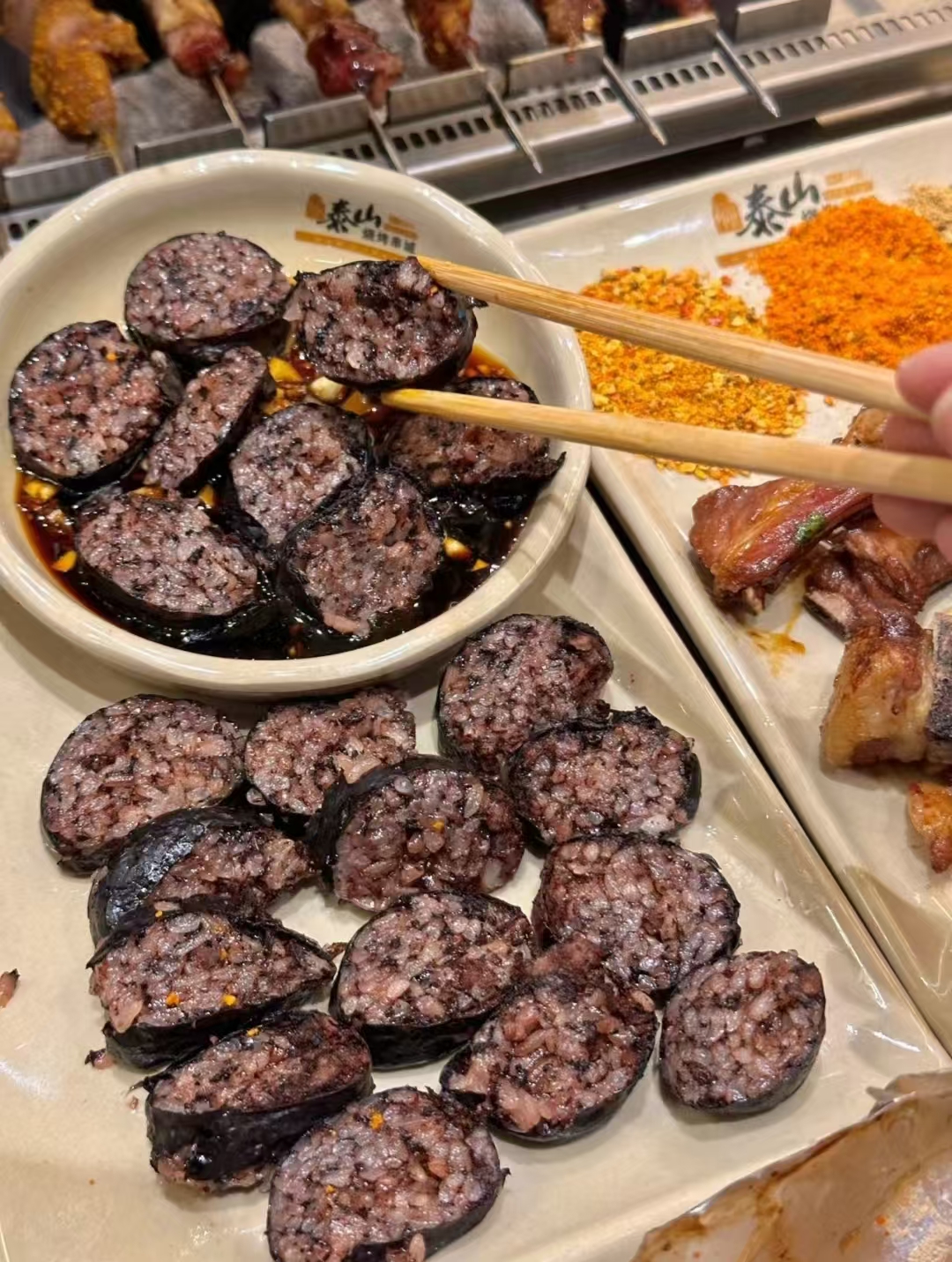 糯米血肠商用配方技术｜手工脆皮肠灌制煮制方法｜夜市引流神器-阿紫姑娘小吃配方网