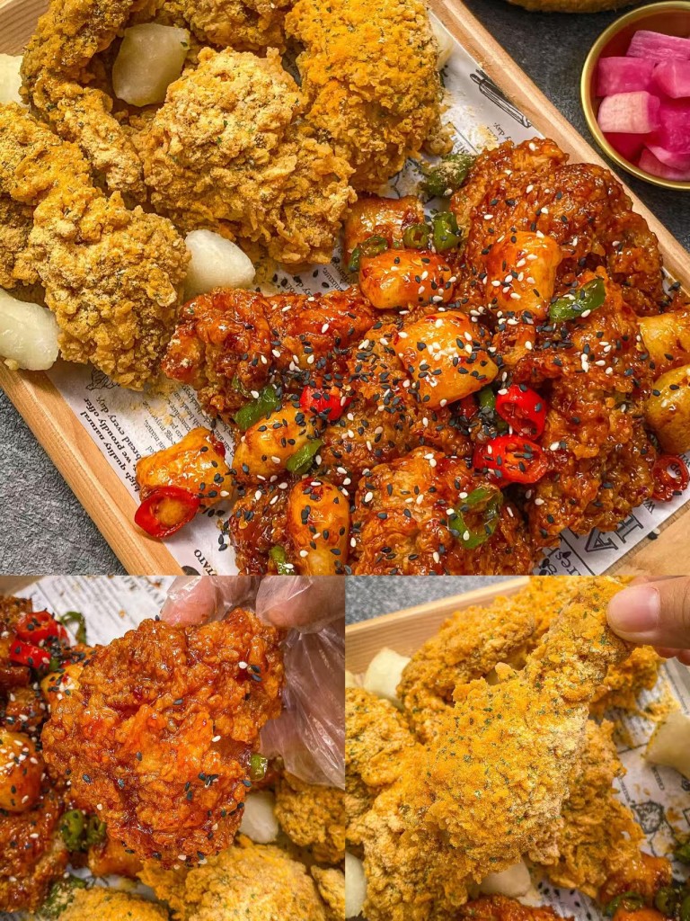 图片[4]-韩式炸鸡商用配方技术｜外酥里嫩甜辣裹酱做法｜摆摊外卖爆款技术-阿紫姑娘小吃配方网
