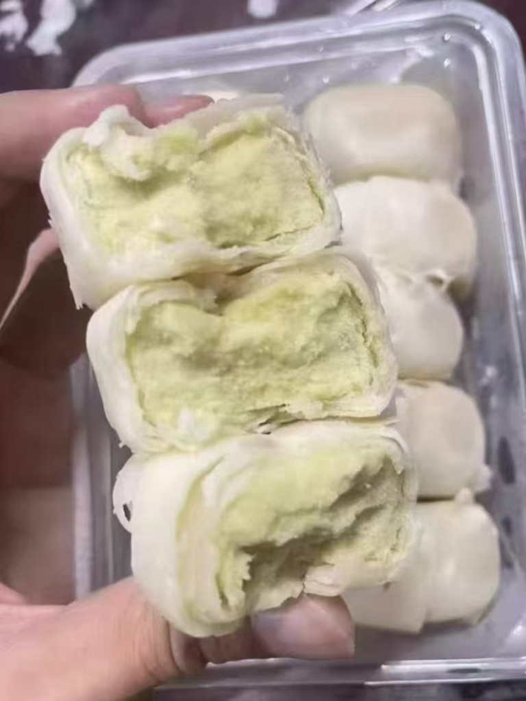 图片[3]-冰淇淋绿豆饼商用配方技术｜冰凉绵密爆浆做法｜摆摊创业爆款教程-阿紫姑娘小吃配方网